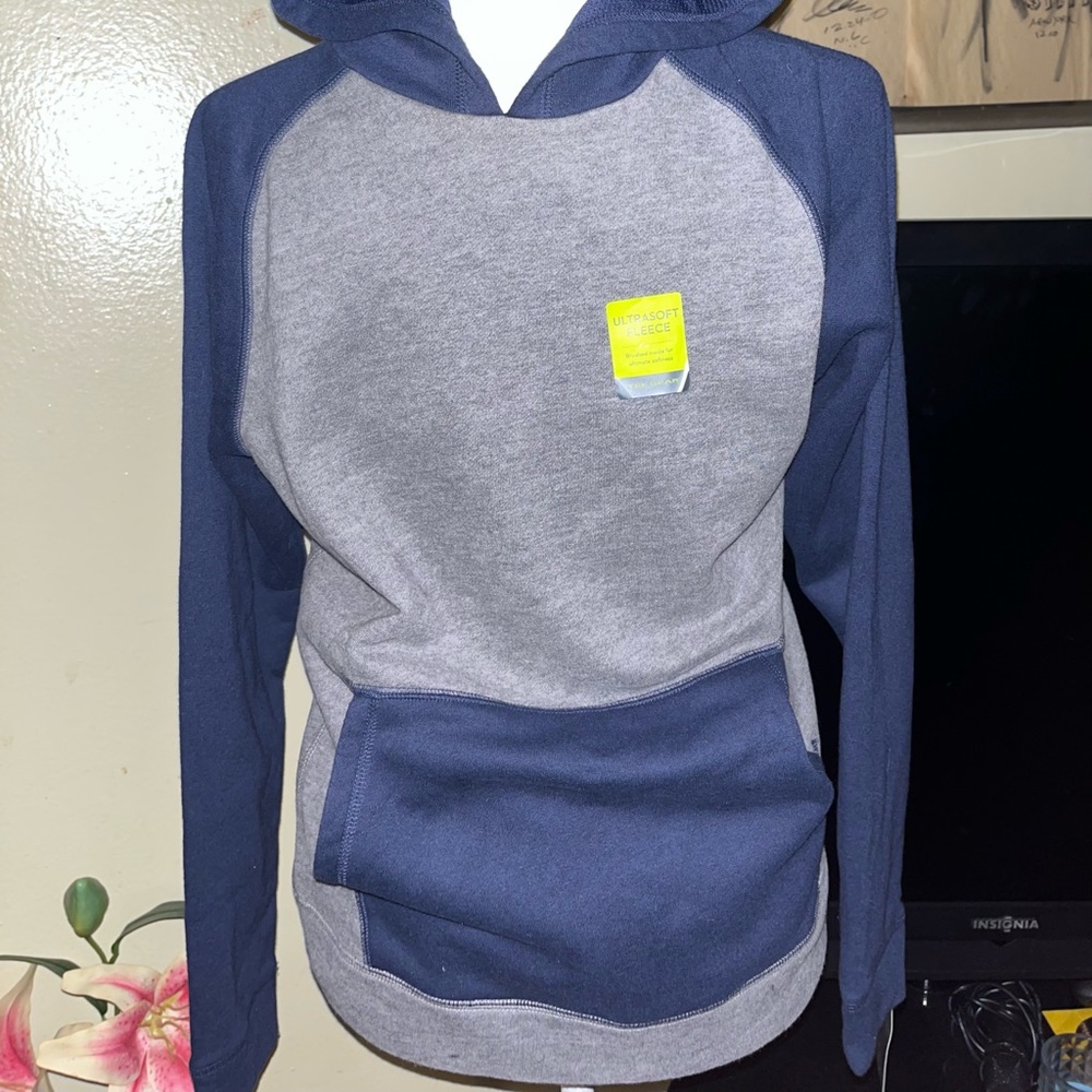 Mens tek heat warm pullover hoodie size xl